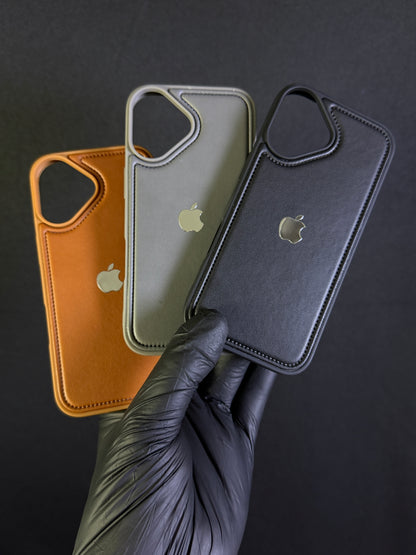 Contour Stitch Leather Case for iPhone