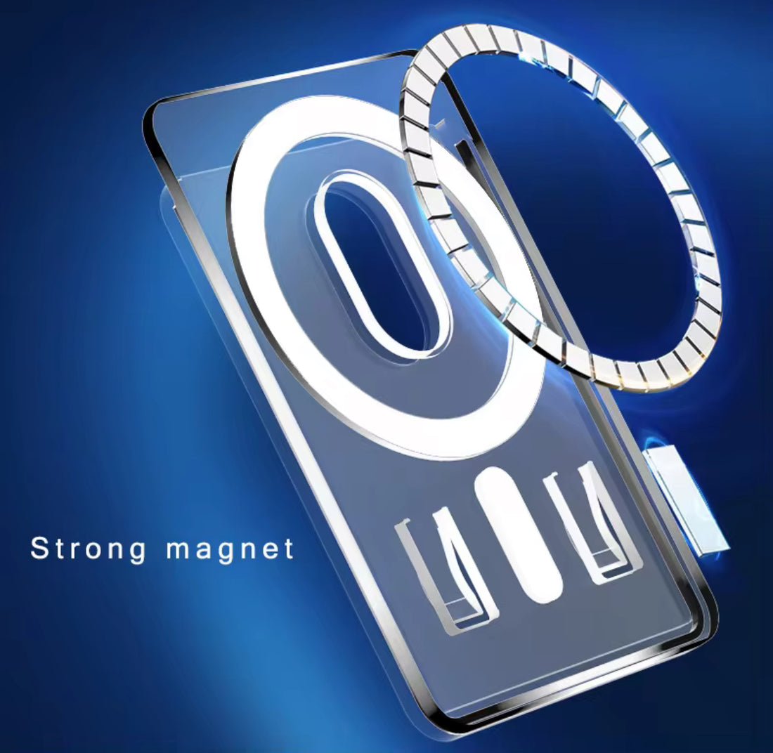 One-Touch Anti Fall Magnetic Card Holder