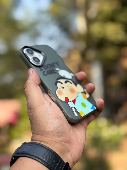 iPhone Matte Finish Case - Shinchan