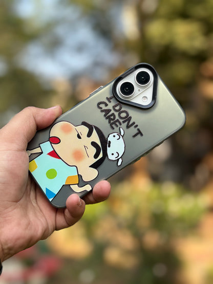 iPhone Matte Finish Case - Shinchan