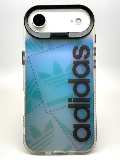 iPhone 3D Fluorescent Case - Black Adidas