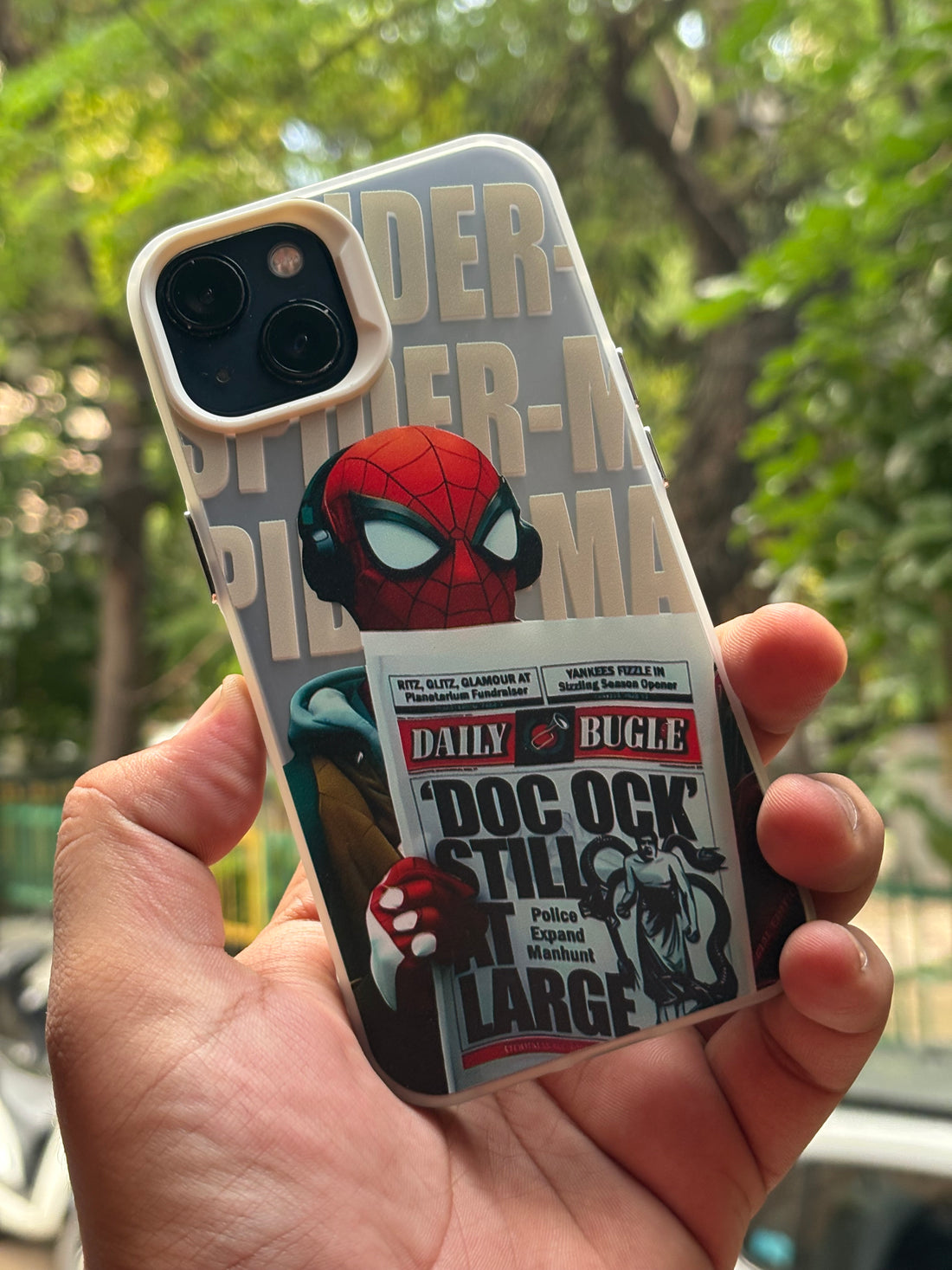 Newspaper Spiderman Case (iPhone 13 Series)