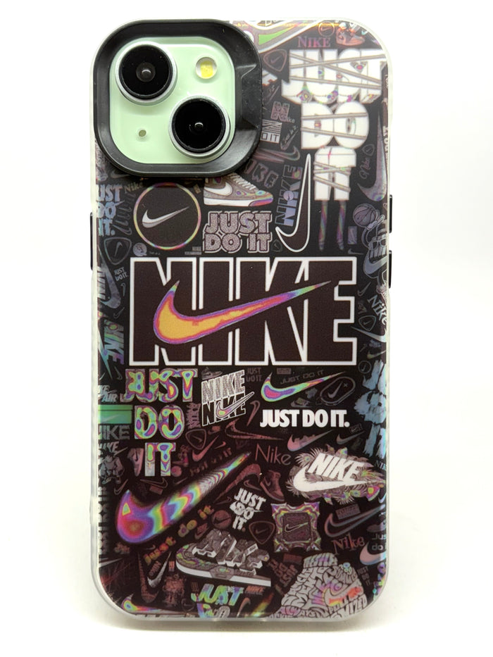 iPhone 3D fluorescent colour changing case