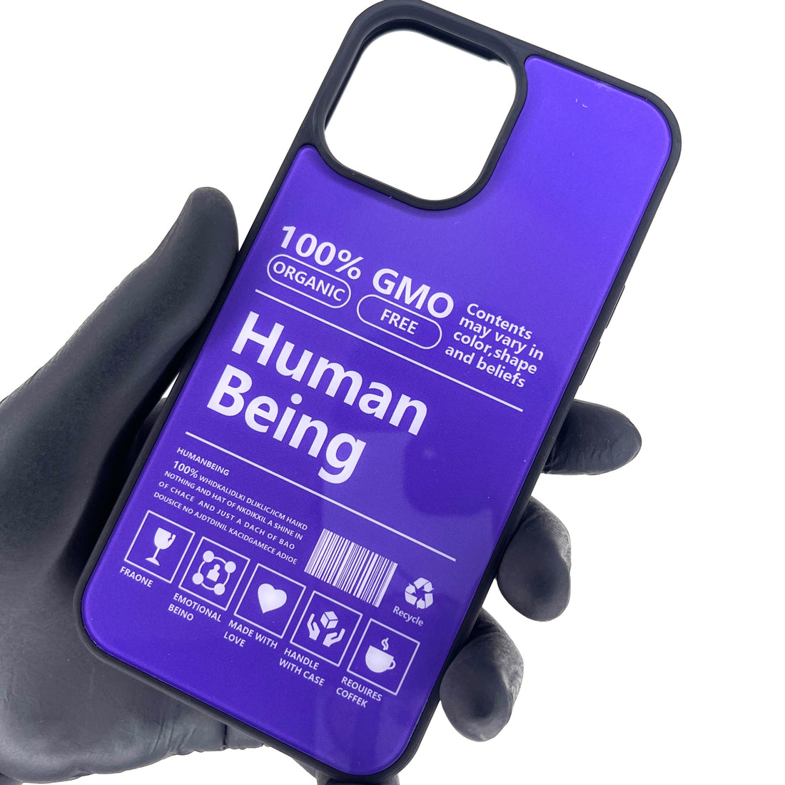 iPhone Glass Case - Human Being (iPhone 15 Series)
