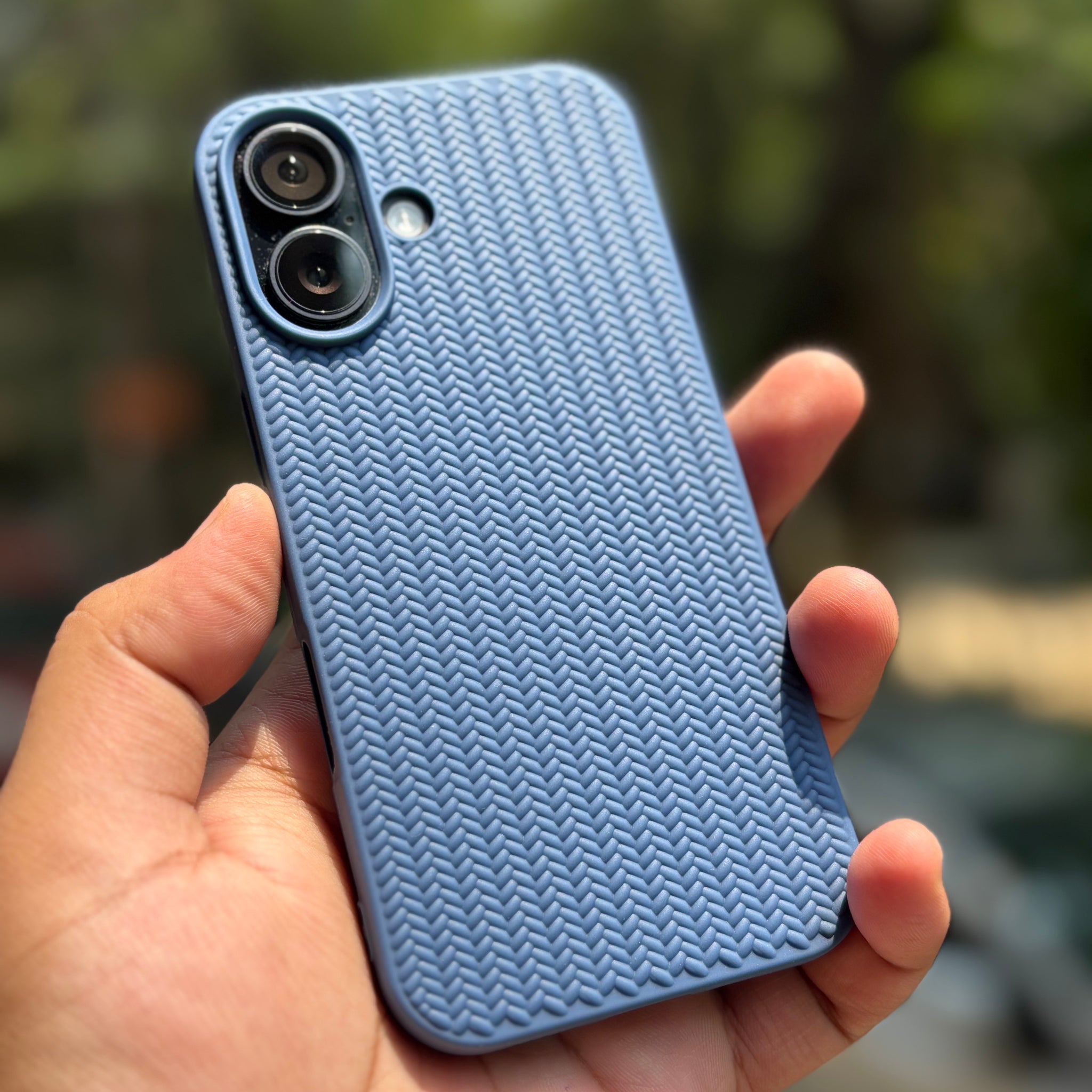 iPhone Knit Pattern Case (iPhone 7 Series)