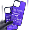 iPhone Glass Case - Human Being