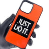 iPhone Glass Case - JUST DO IT