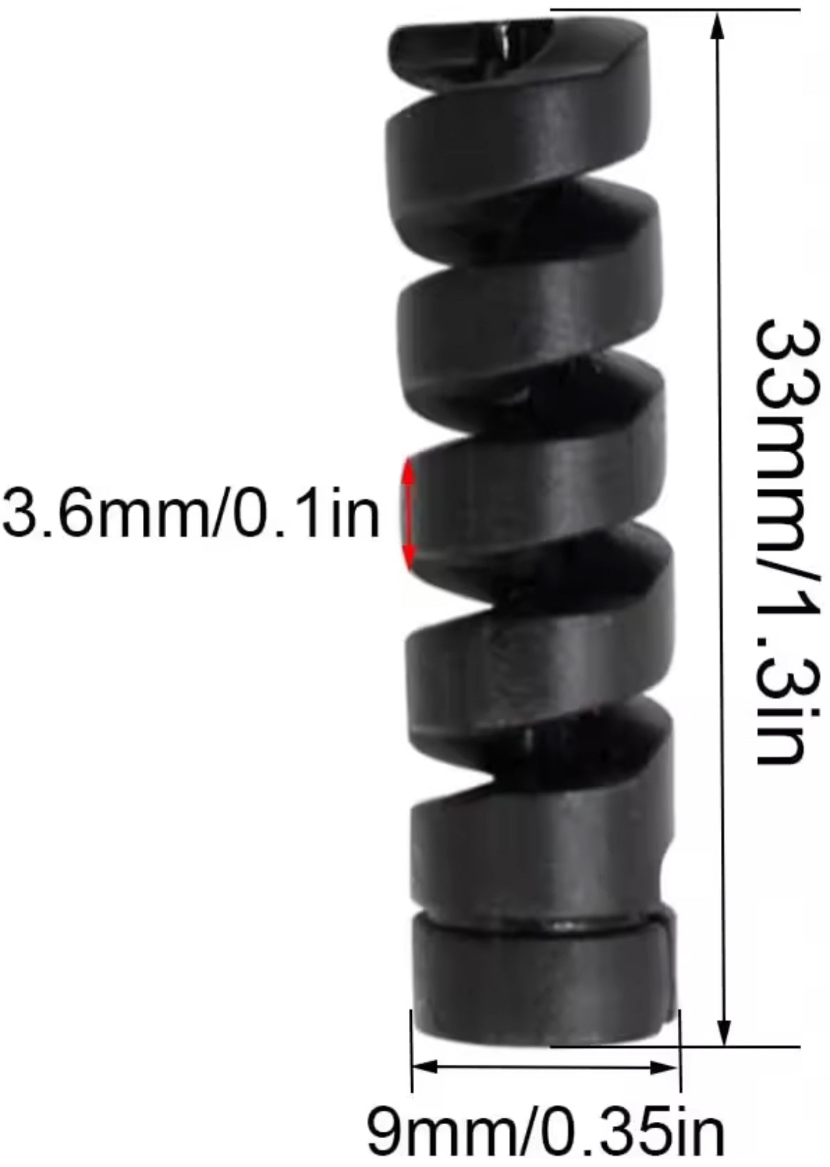 Highly Flexible Silicone Cable Protectors (4 pcs)