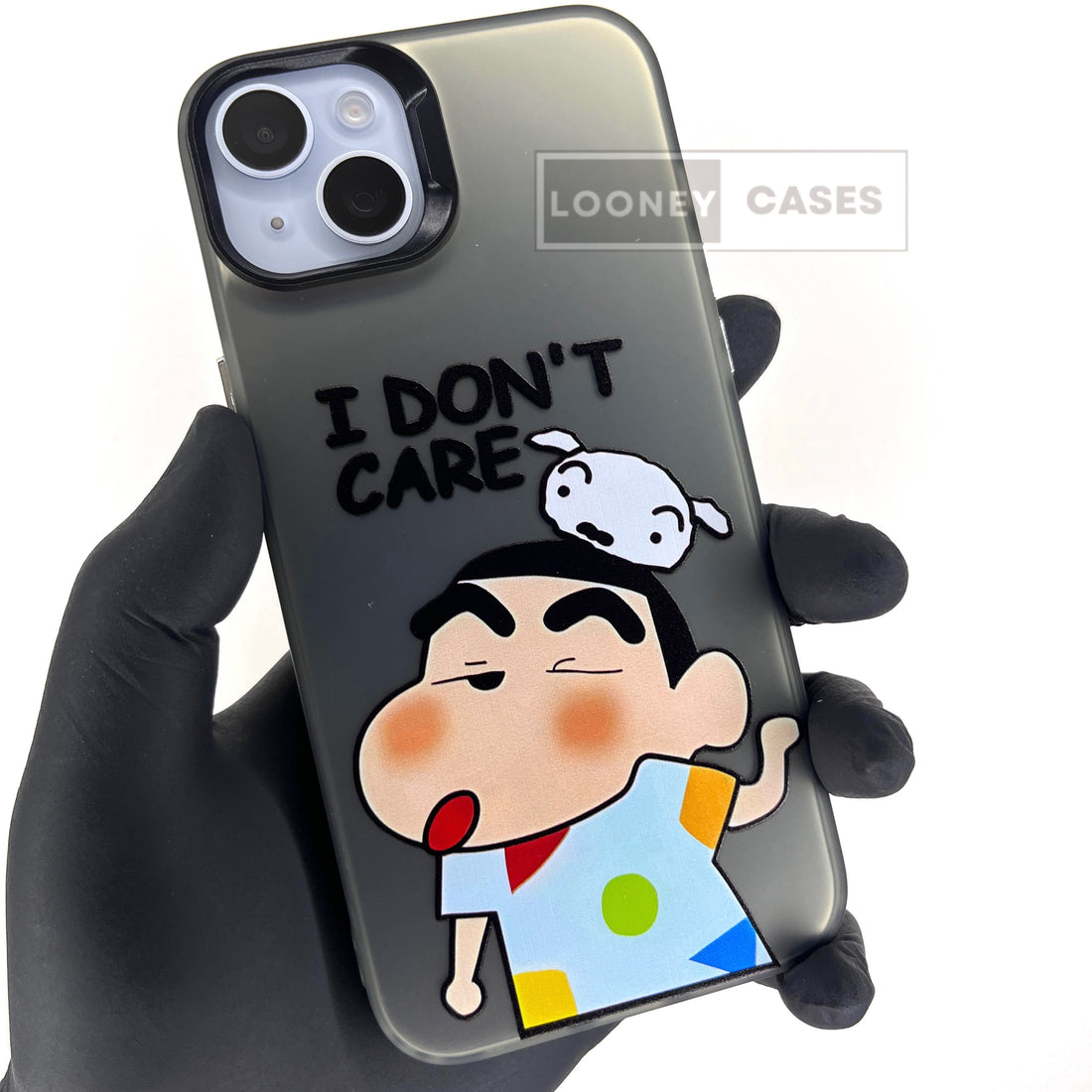 iPhone Matte Finish Case - Shinchan (iPhone 14 Series)