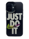 iPhone 3D Fluorescent Case - JUST DO IT