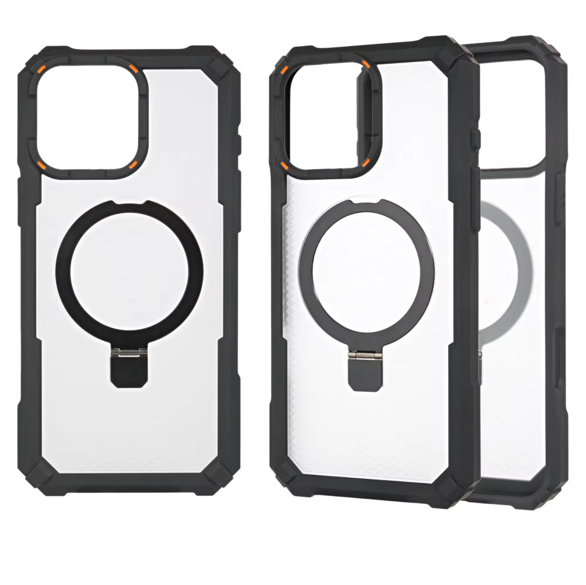 Magnetic Kickstand Armor Case with Drop Protection
