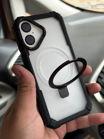 Magnetic Kickstand Armor Case with Drop Protection