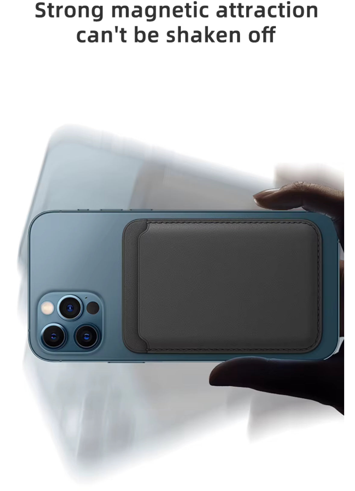 Magsafe Leather Wallet For iPhone