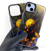 iPhone Matte Finish Case - Gold Spider