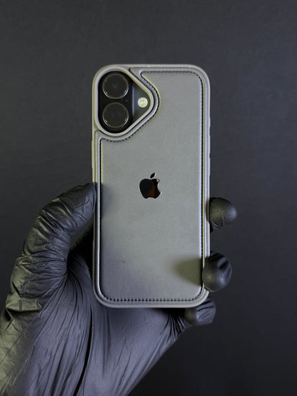 Contour Stitch Leather Case for iPhone