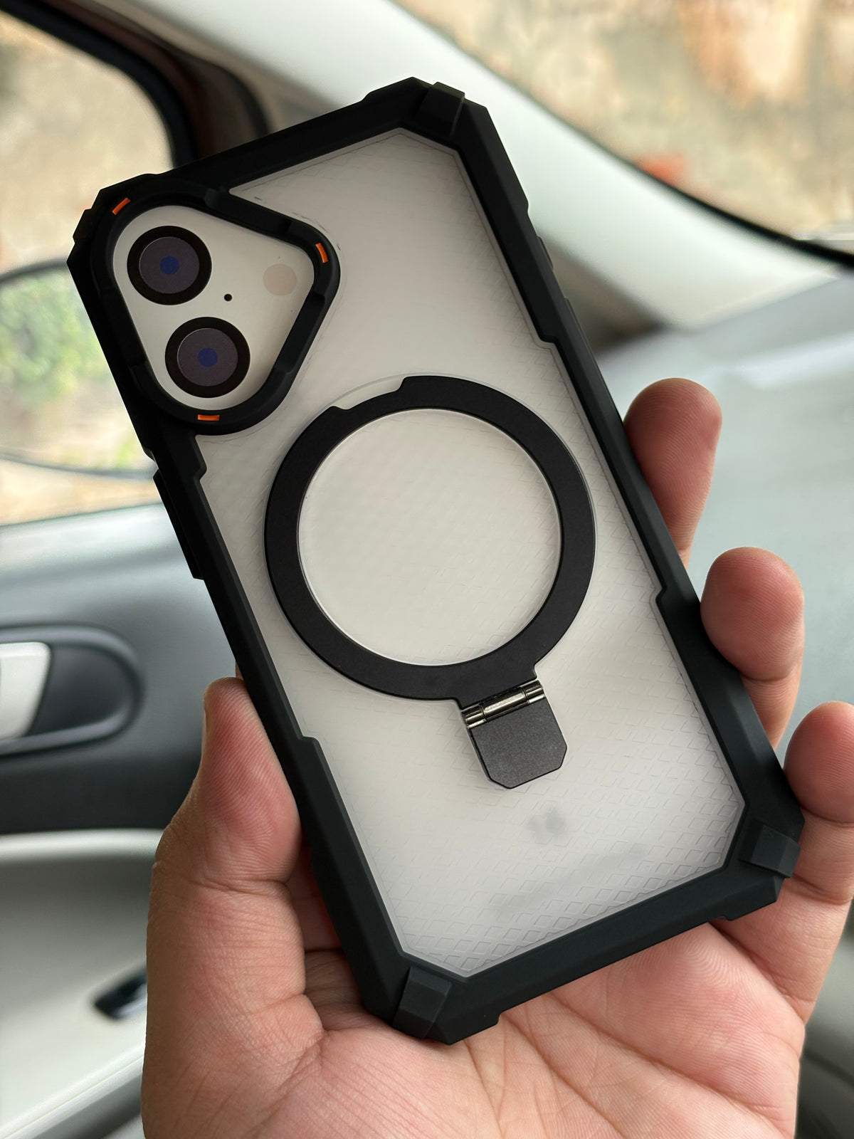 Magnetic Kickstand Armor Case with Drop Protection