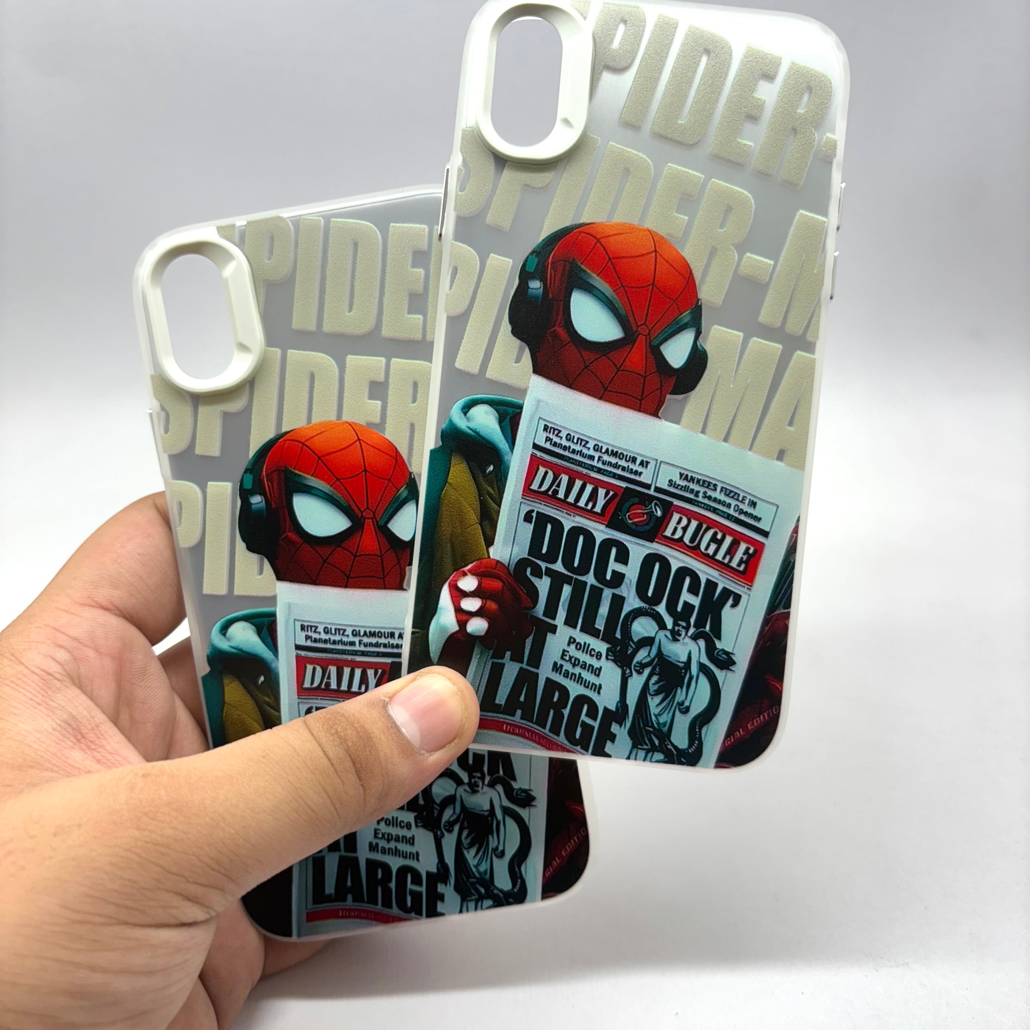 Newspaper Spiderman Case (iPhone X Series)