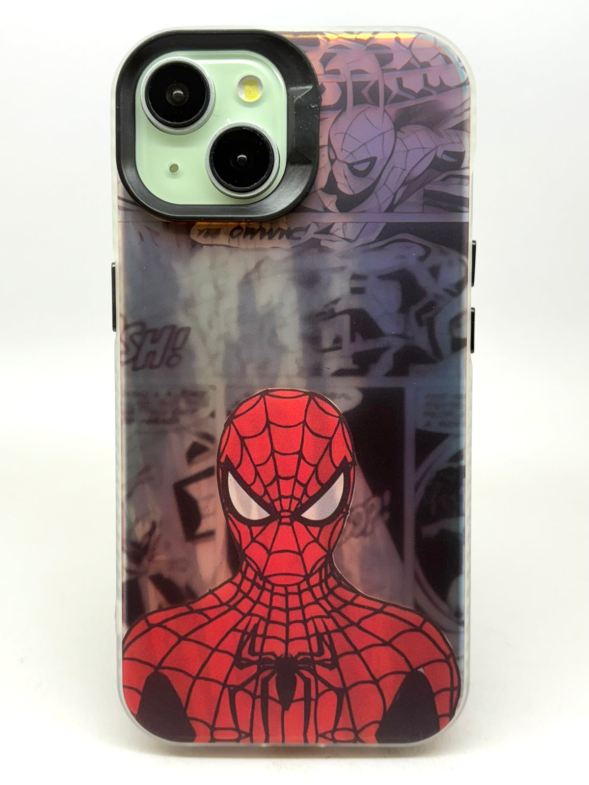 iPhone 3D Fluorescent Case - Red Spider
