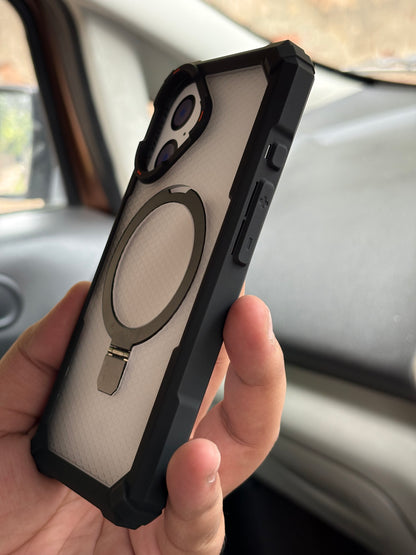 Magnetic Kickstand Armor Case with Drop Protection