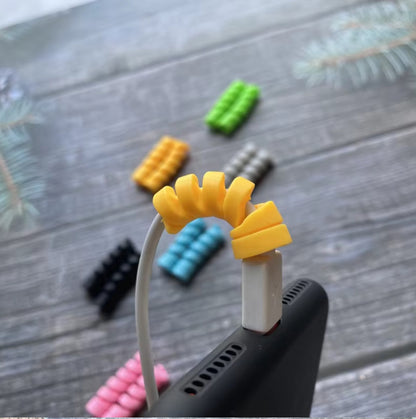 Highly Flexible Silicone Cable Protectors (4 pcs)