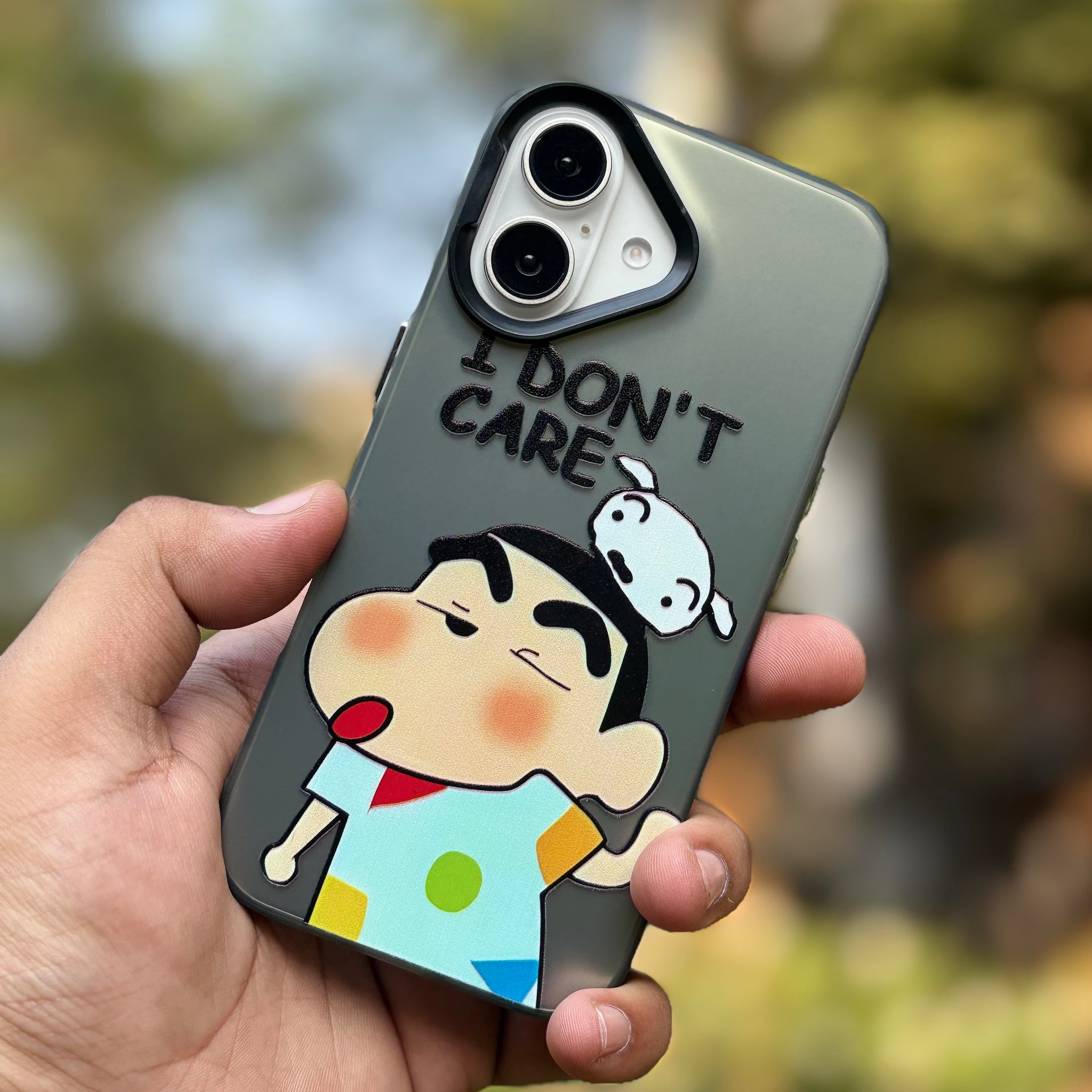 iPhone Matte Finish Case - Shinchan