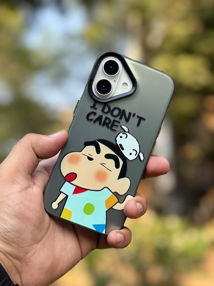 iPhone Matte Finish Case - Shinchan