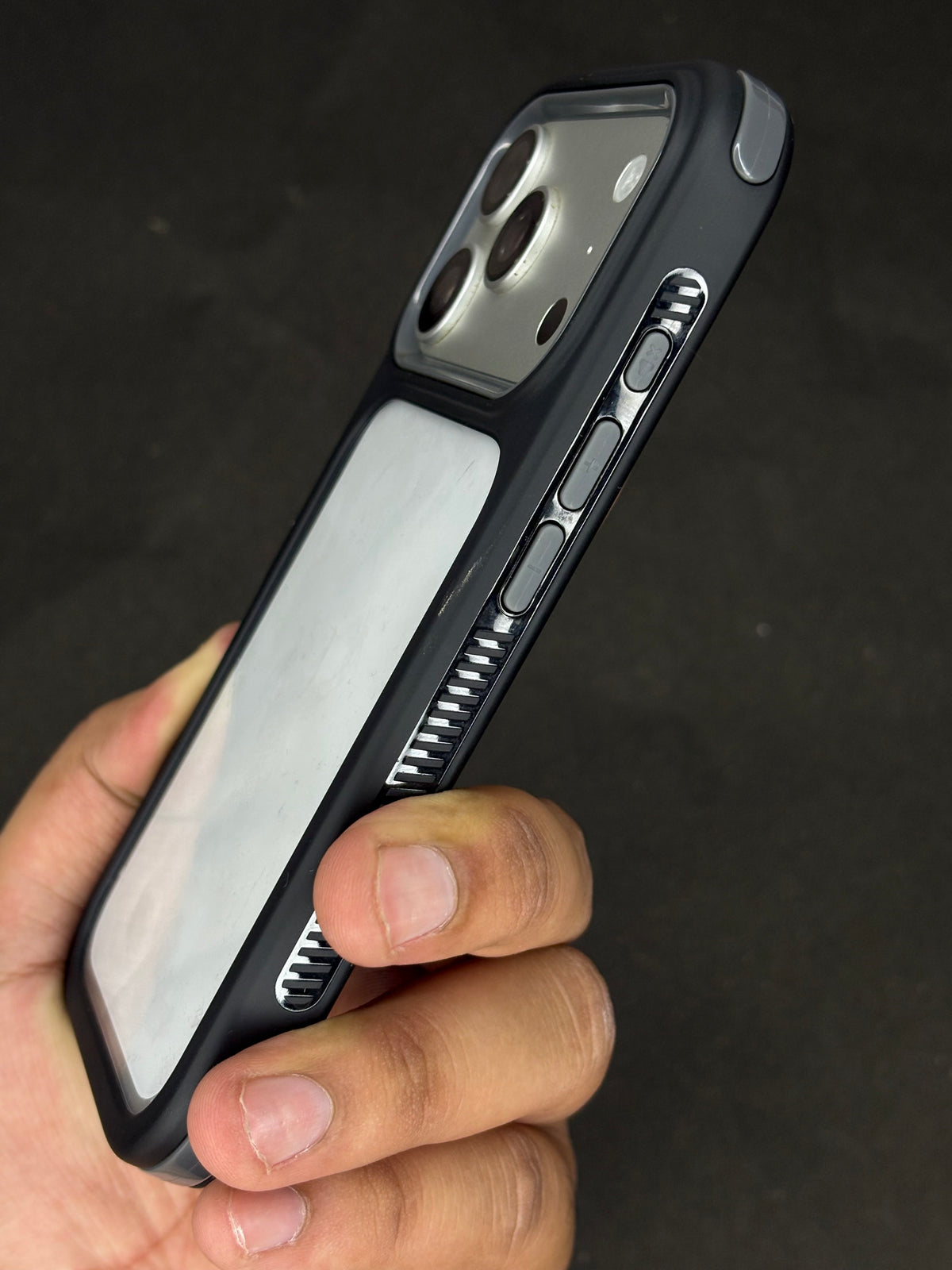 iPhone Dual Color Armored Anti-Slip Shockproof Case