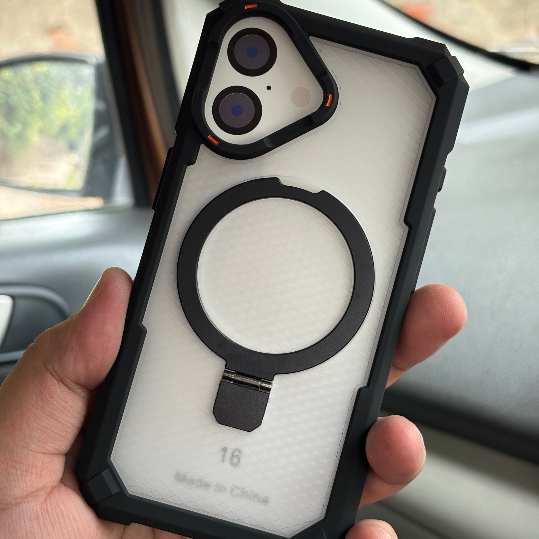 Magnetic Kickstand Armor Case with Drop Protection