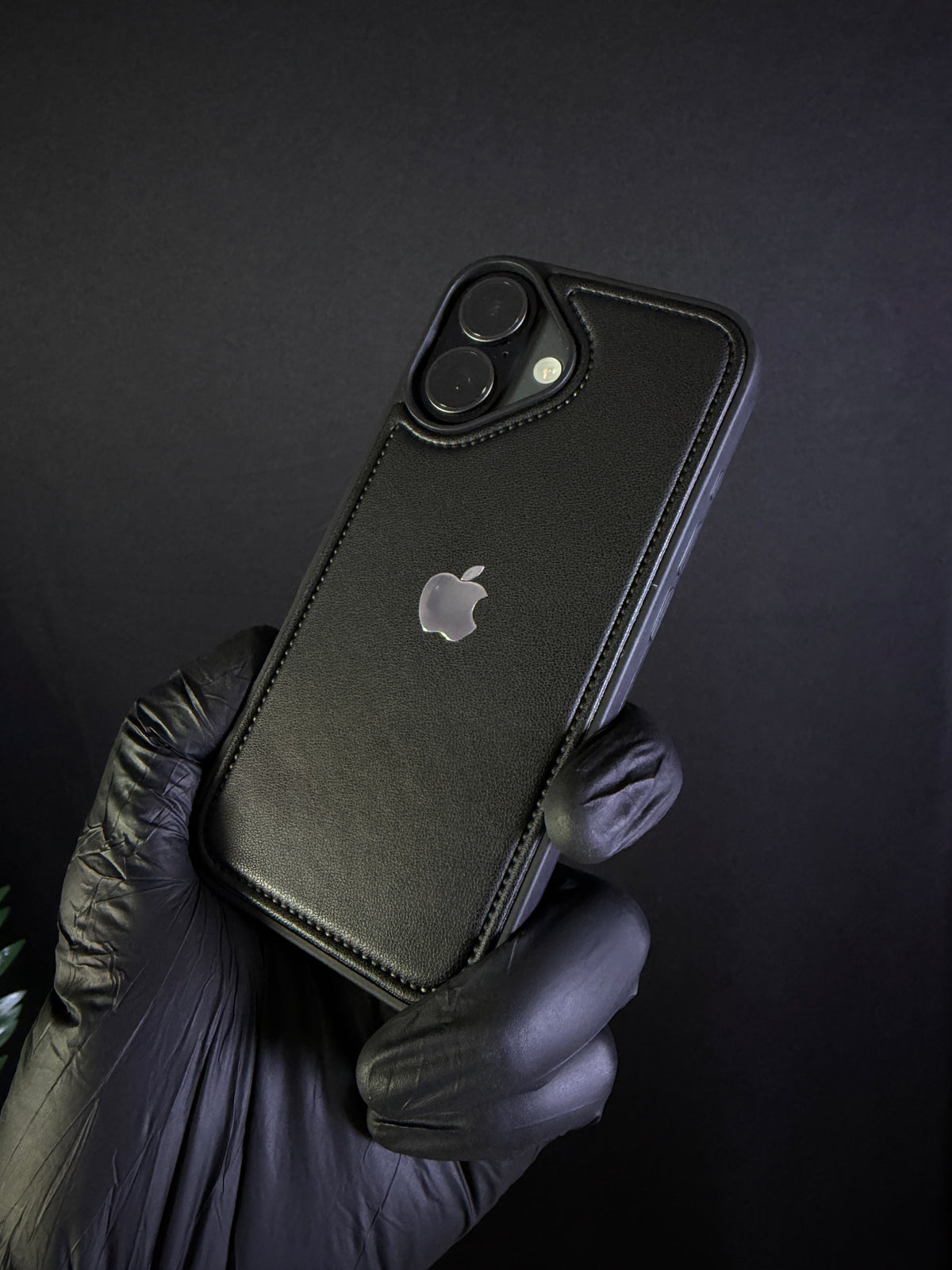 Contour Stitch Leather Case for iPhone