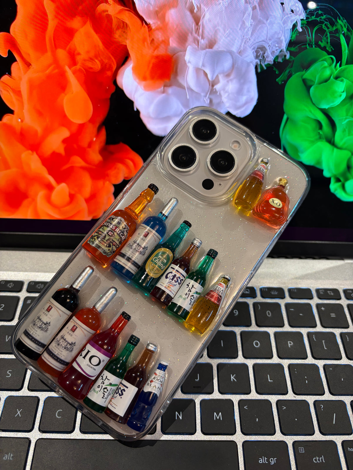 iPhone TPU 3D Bottle Case