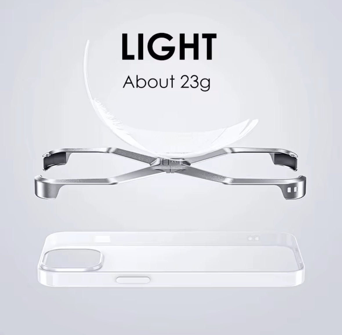 Luxury Shockproof Anti Heat Armored Detachable Alloy Phone Case