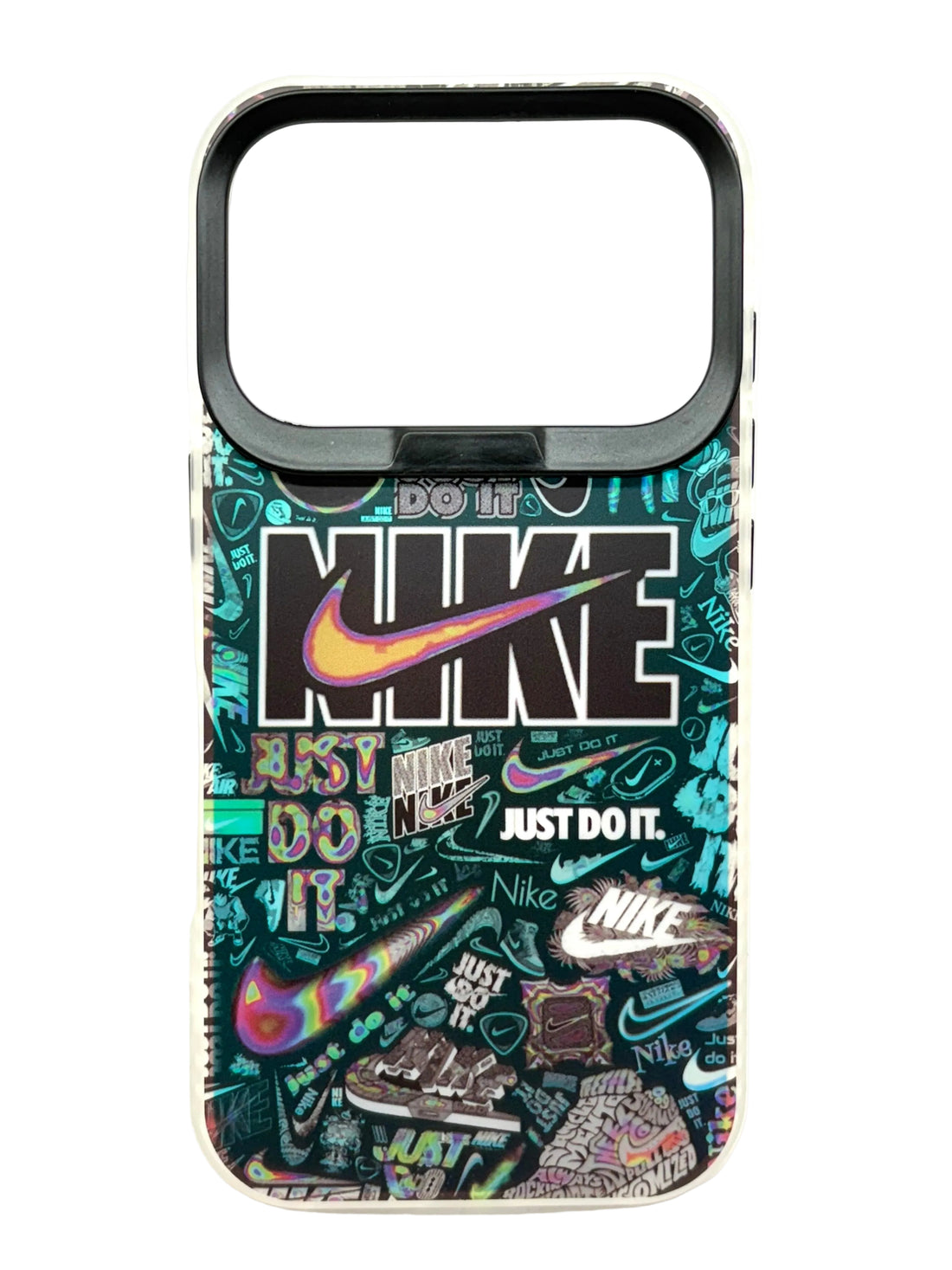 iPhone 3D fluorescent colour changing case