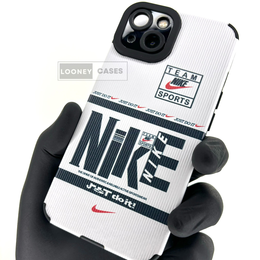iPhone Textured Printed case - Green NIKE (iPhone 11 Series)