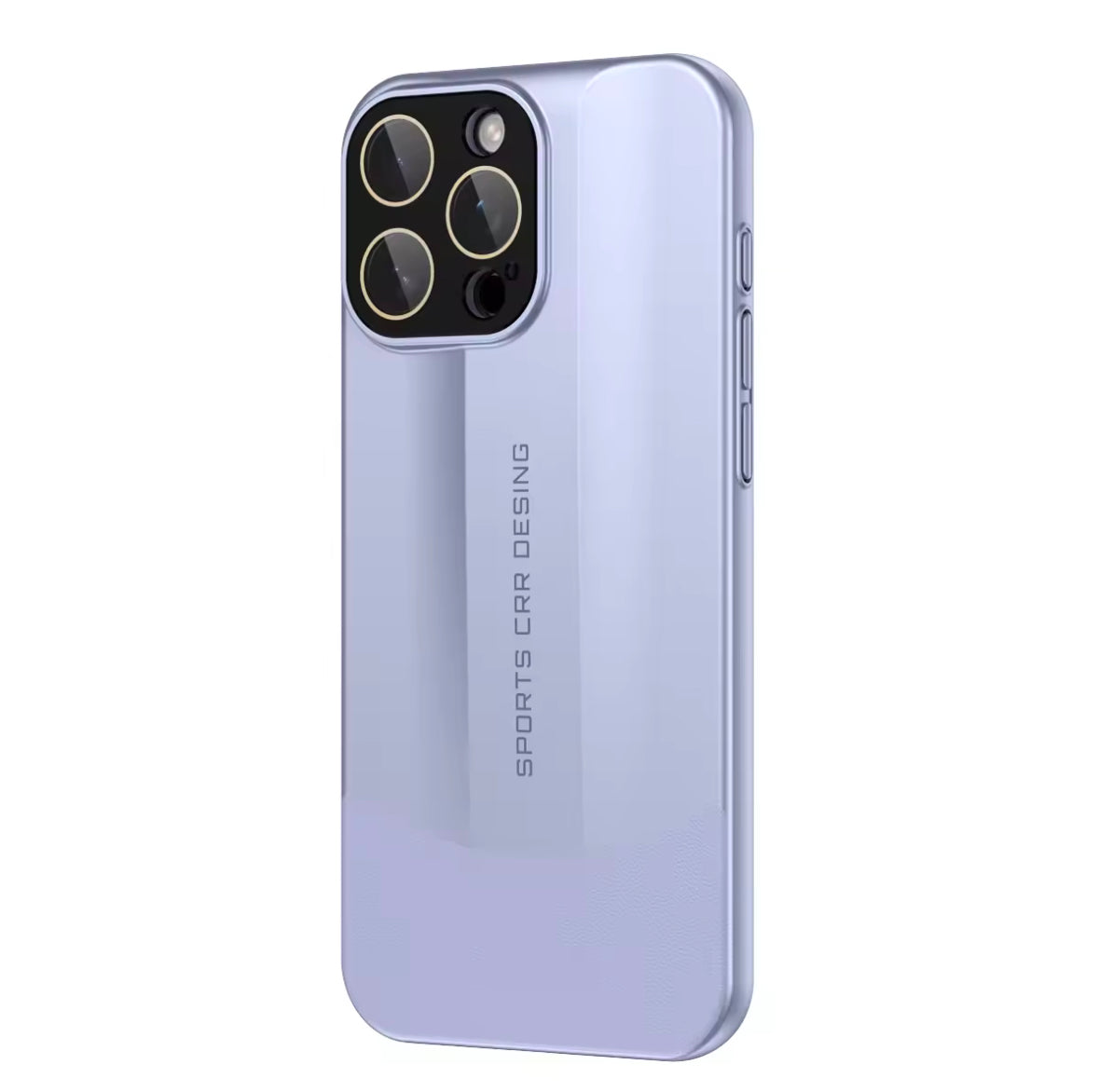 Sports Design Luxury Matte Case with Leather Grip