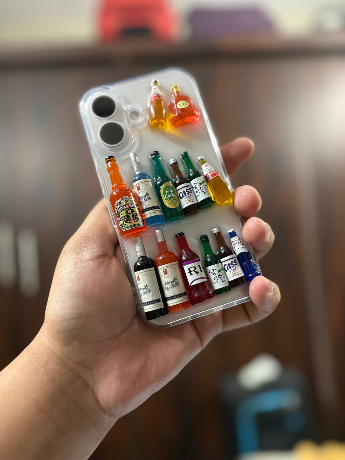iPhone TPU 3D Bottle Case (Samsung S23/S24/S25 Series)