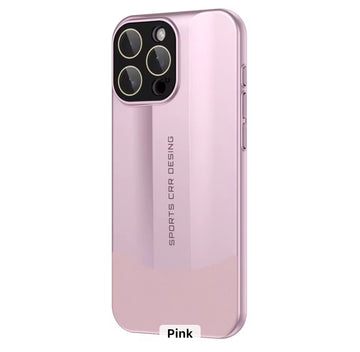 Sports Design Luxury Matte Case with Leather Grip