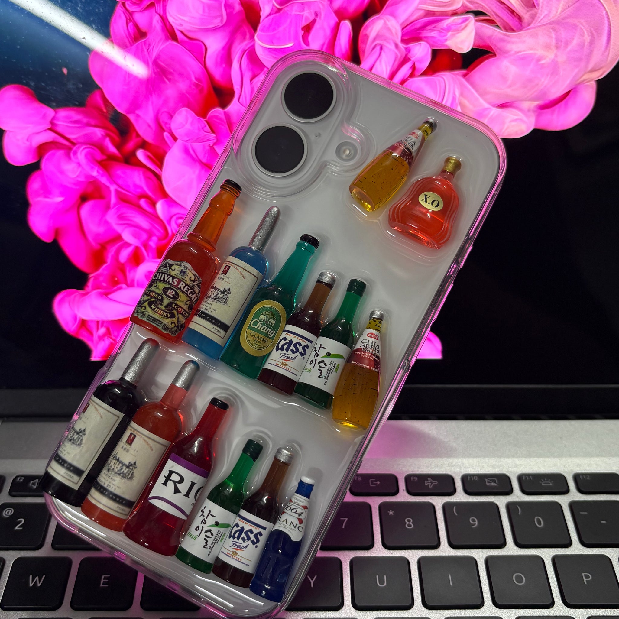 iPhone TPU 3D Bottle Case