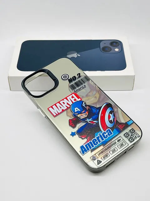 iPhone Marvel collection 3D design matte case (iPhone X Series)