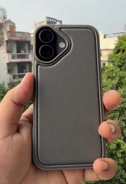 Signature Stitch Leather Case for iPhone