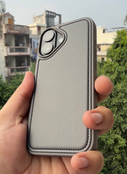 Signature Stitch Leather Case for iPhone