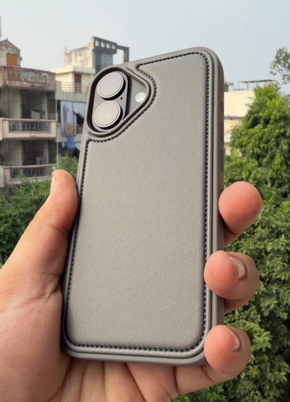 Signature Stitch Leather Case for iPhone