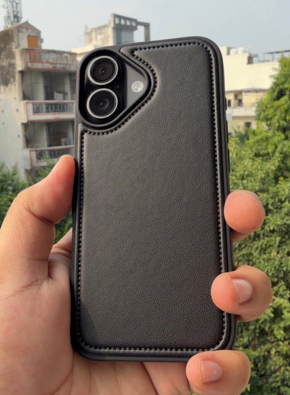 Signature Stitch Leather Case for iPhone