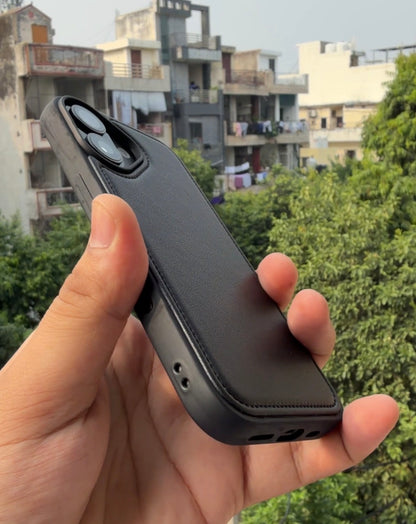 Signature Stitch Leather Case for iPhone