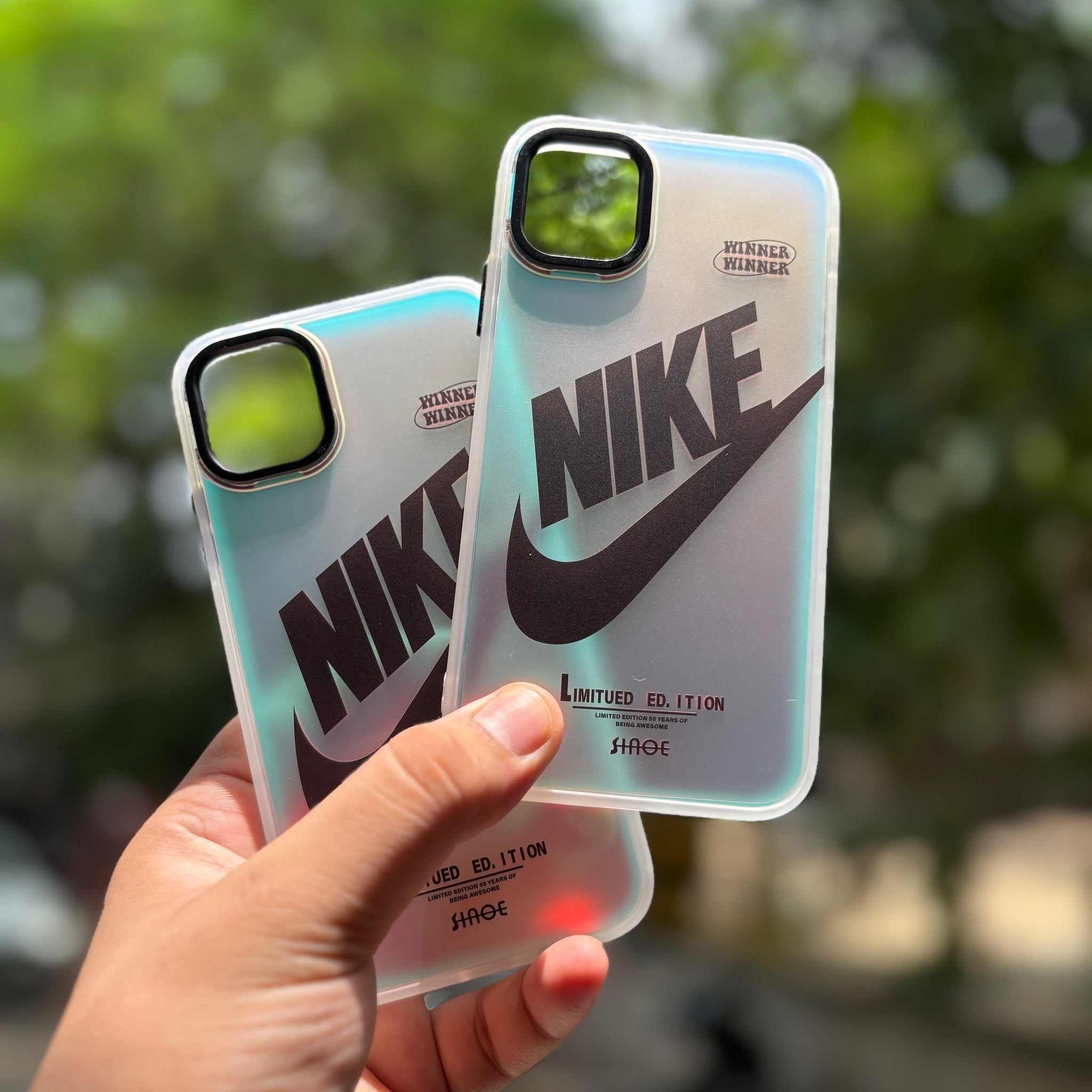 iPhone 3D fluorescent colour changing case (iPhone 11 Series)