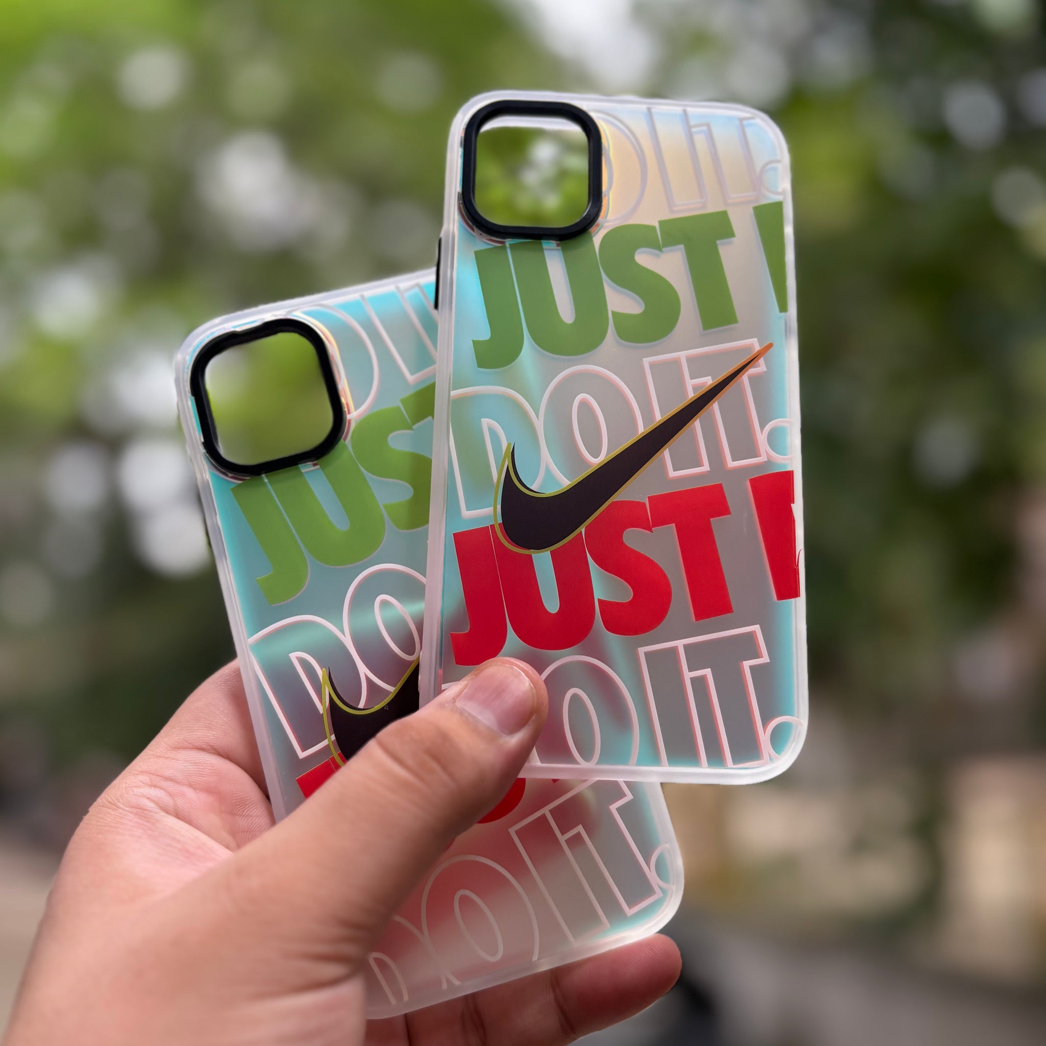iPhone 3D fluorescent colour changing case (iPhone 12 Series)
