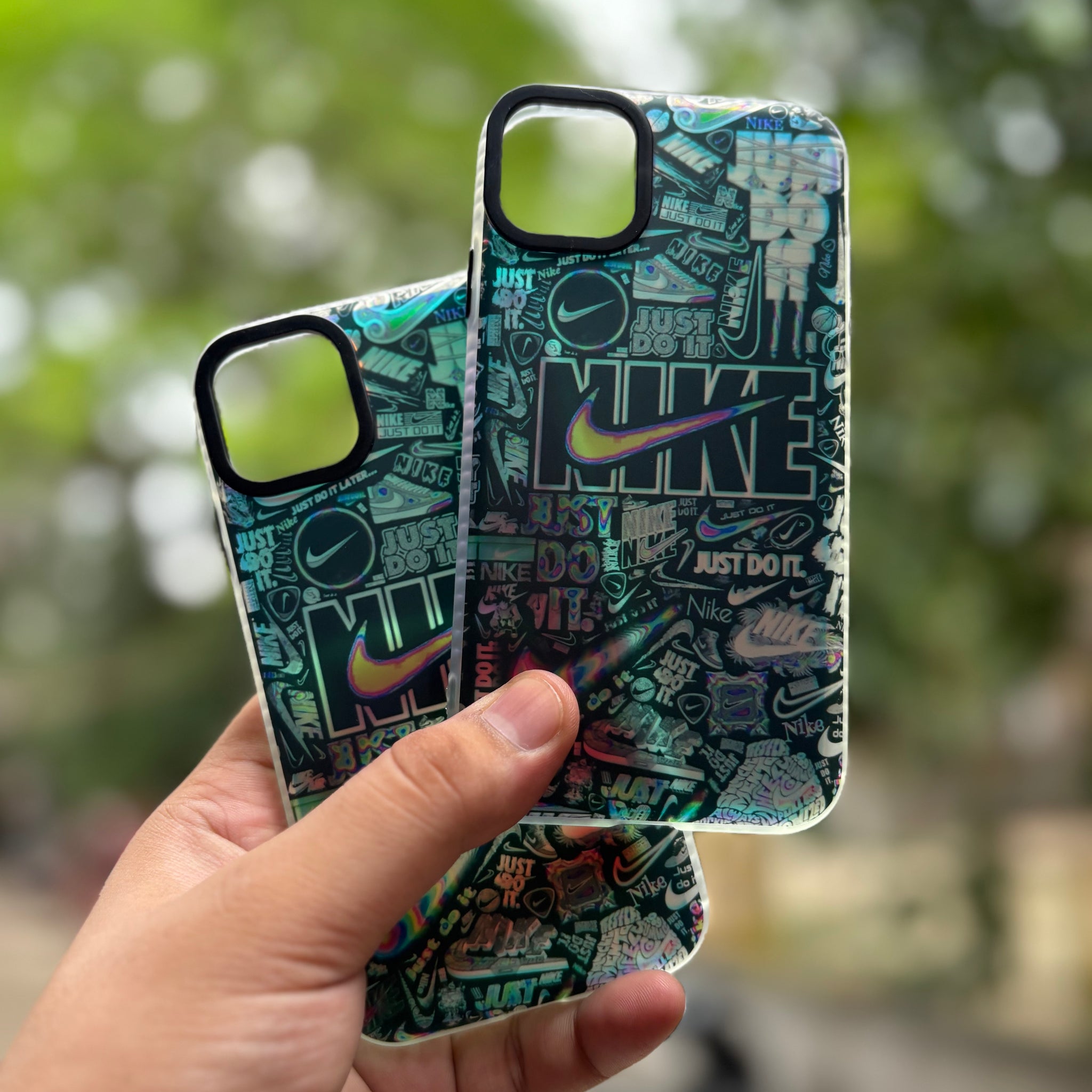 iPhone 3D fluorescent colour changing case (iPhone 12 Series)