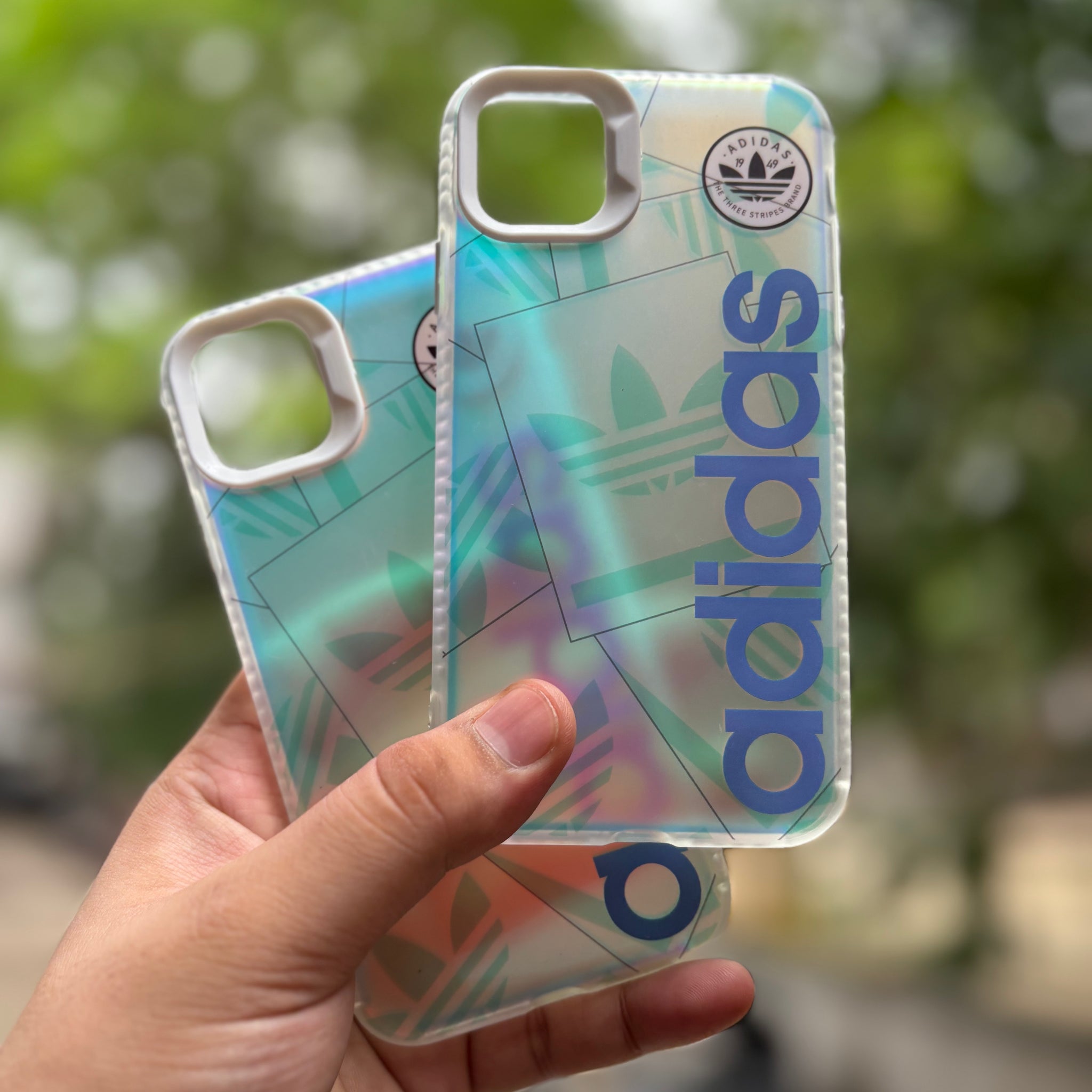 iPhone 3D Fluorescent Case - Adidas (iPhone 12 Series)