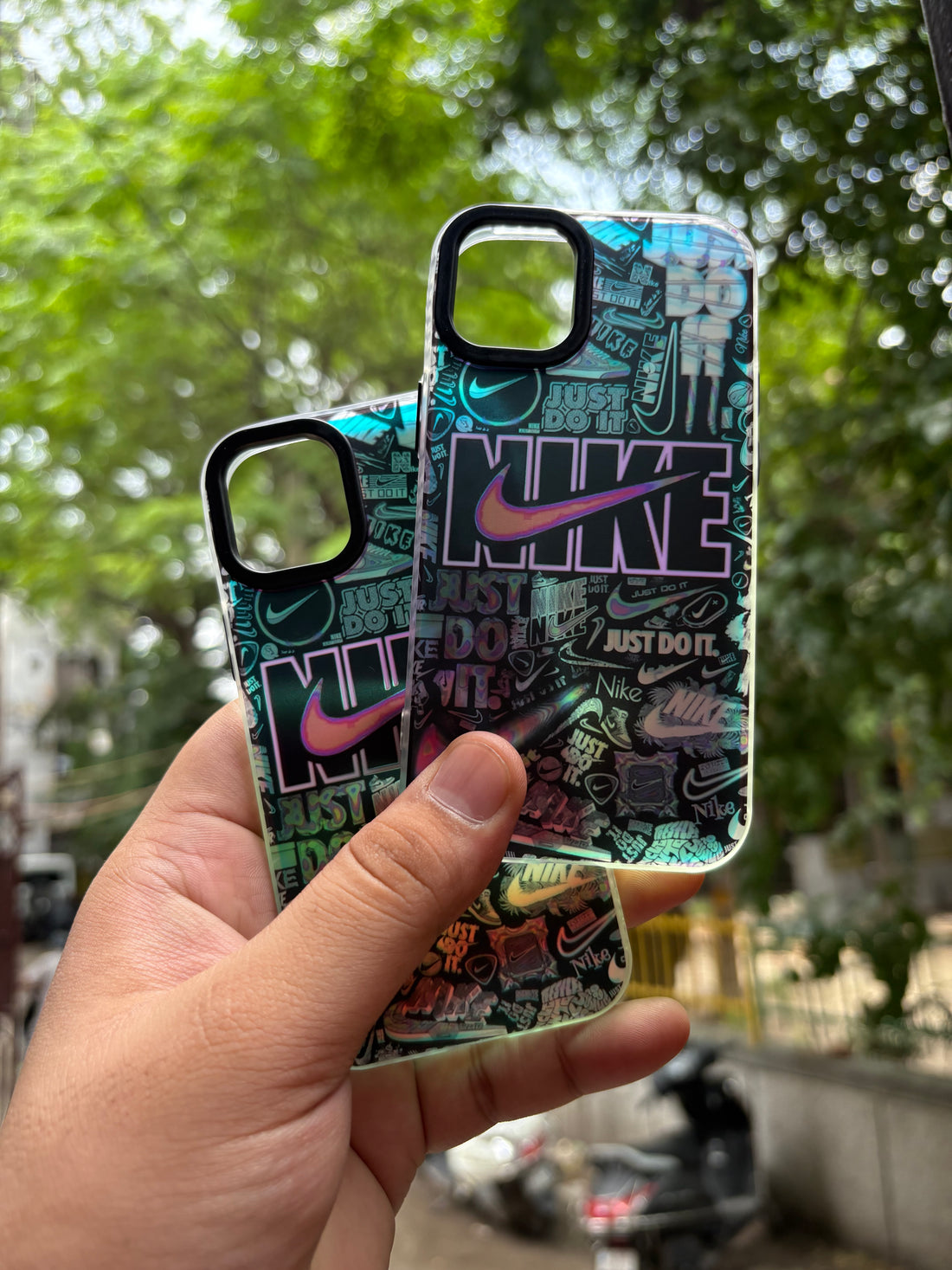 iPhone 3D fluorescent colour changing case (iPhone 11 Series)