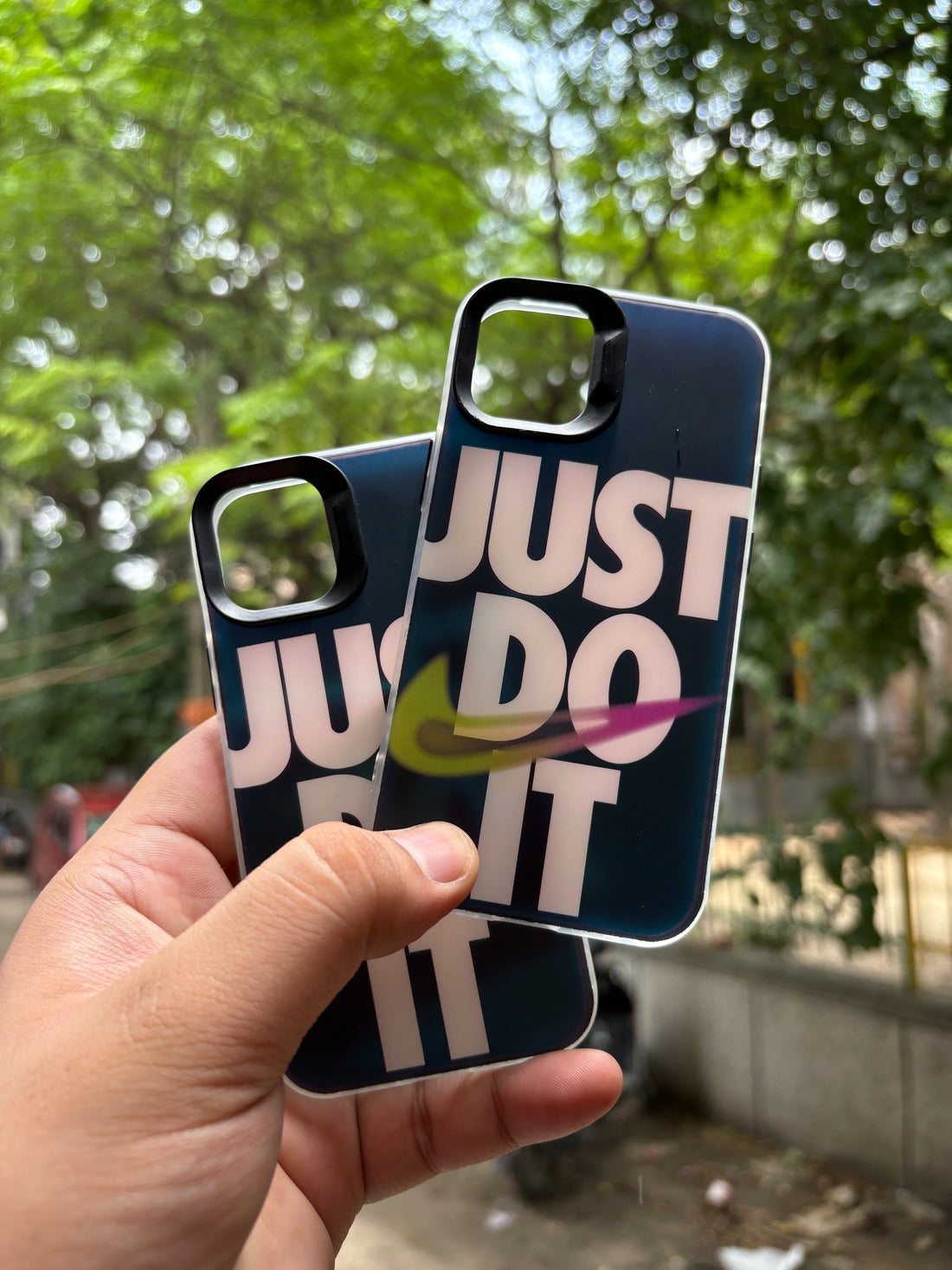 iPhone 3D Fluorescent Case - JUST DO IT (iPhone 11 Series)