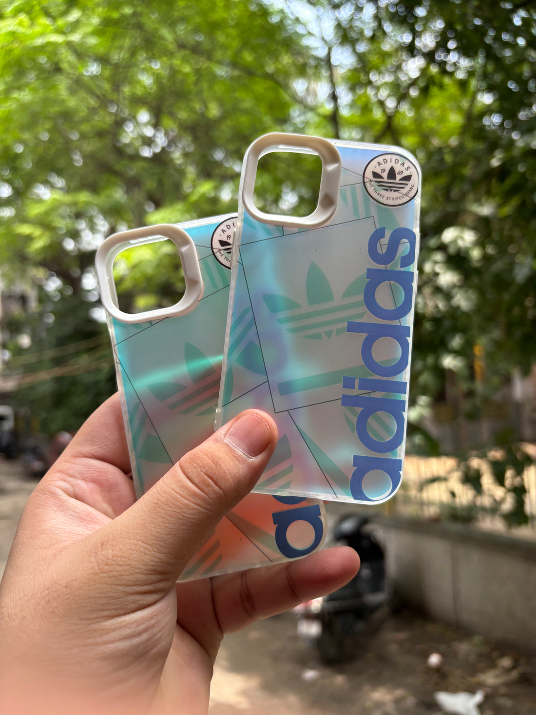 iPhone 3D Fluorescent Case - Adidas (iPhone 11 Series)